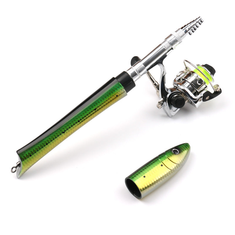 Explore the Great Outdoors with the Luya Ice Fishing Rock Fishing Pen Rod